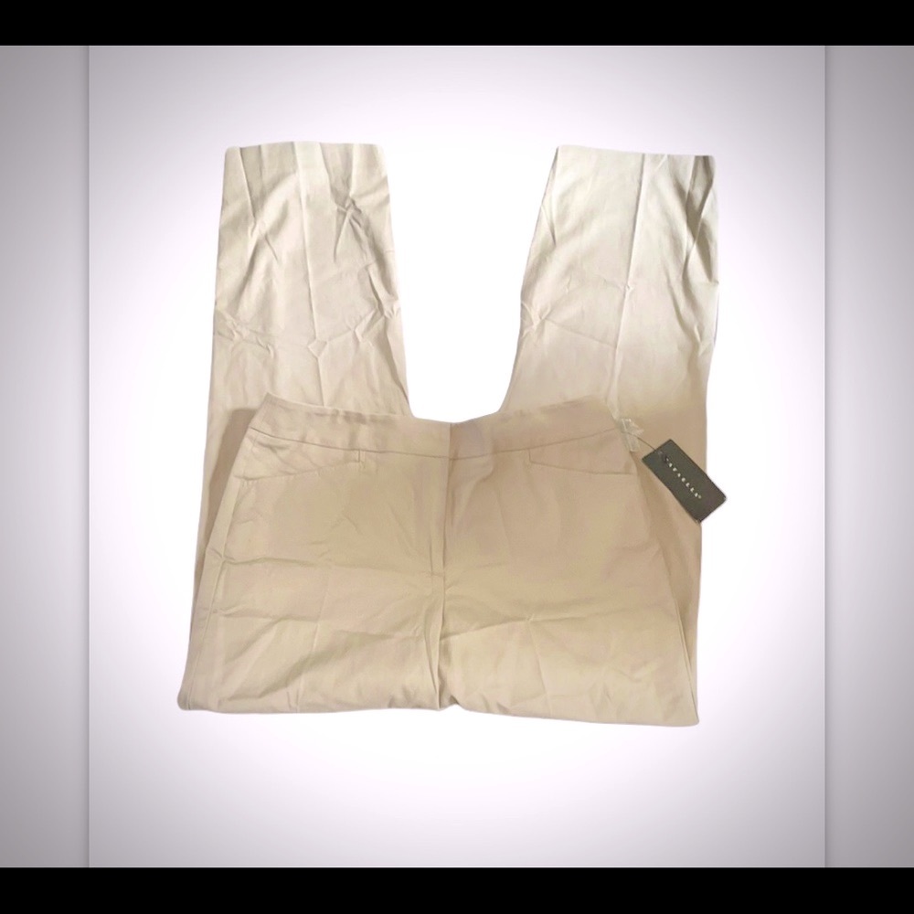 Rafaella classic fit khaki pants